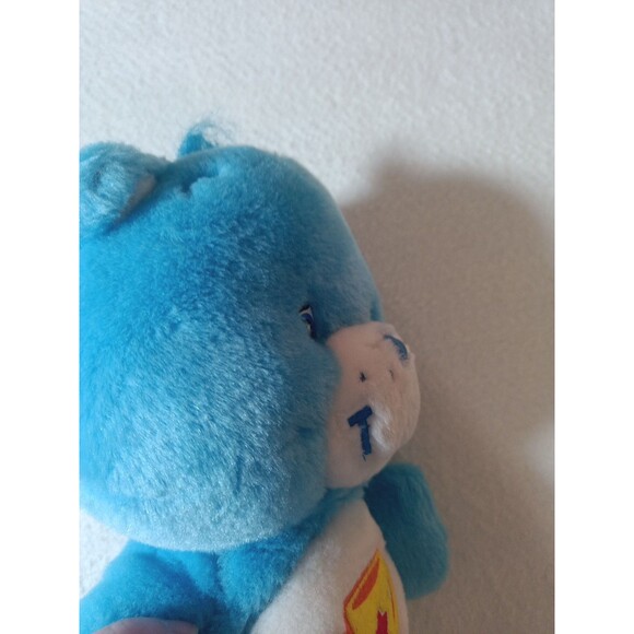 Care Bears Champ Bear Plush 13" Blue 2003 Play Along Championship Trophy Soft T - Picture 3 of 13